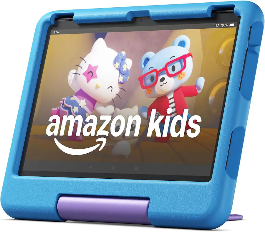 Amazon Fire HD 10 Kids Tablet , 10.1" Full HD Display, 32GB Storage, 3GB RAM, Wi‑Fi, Amazon Kids+, Blue