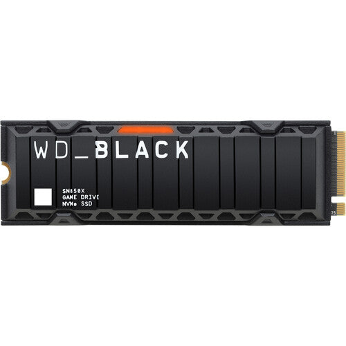 WD - BLACK SN850X 1TB Internal SSD PCIe Gen 4 x4 NVMe with Heatsink for PS5 and Desktops