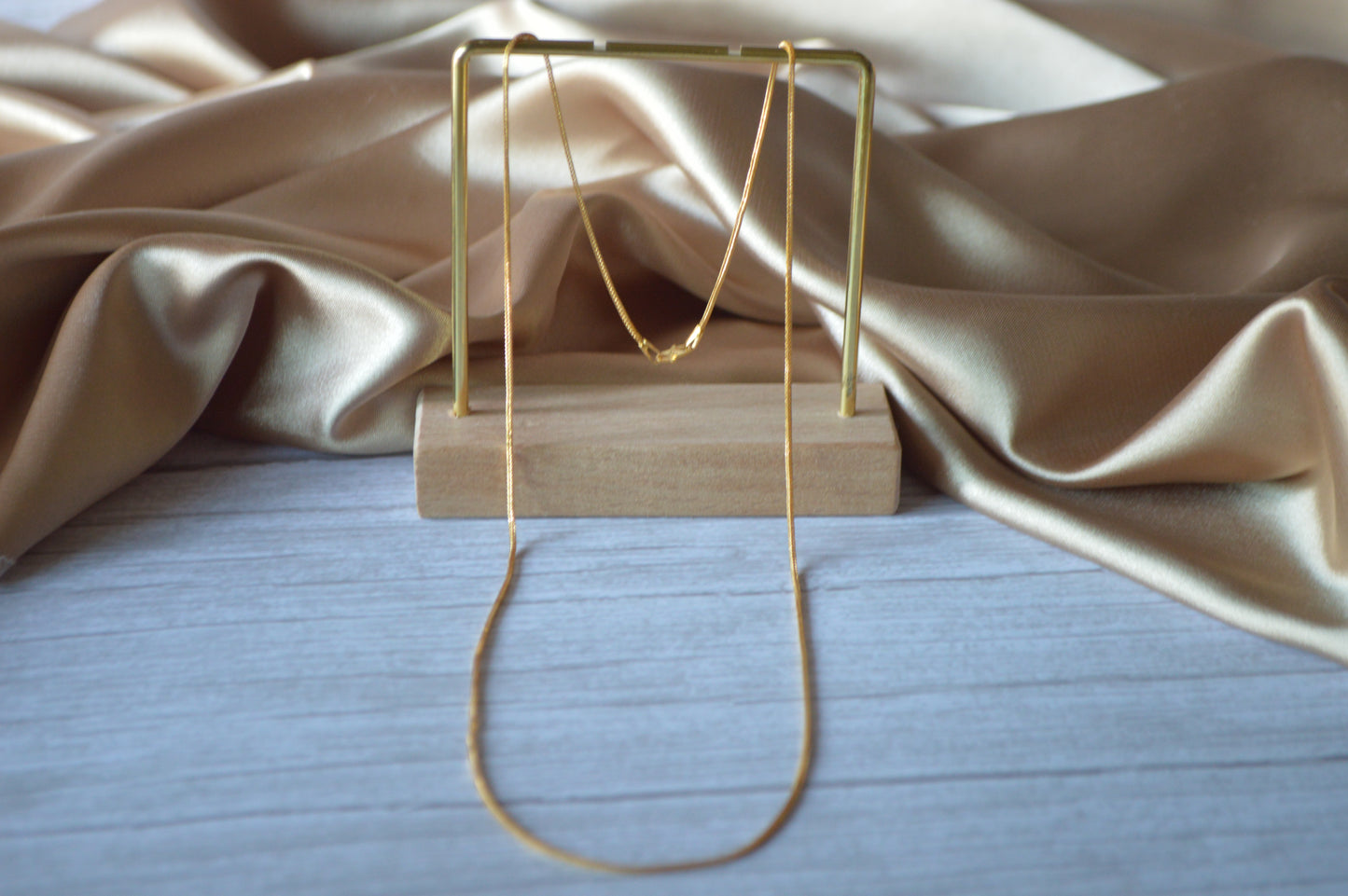 22K Gold Snake chain 22.3 Inches