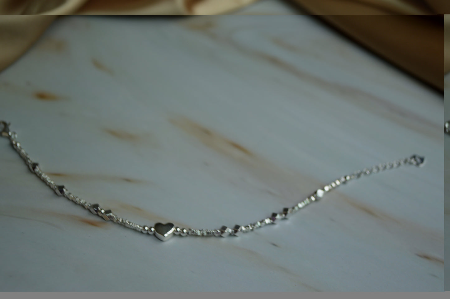 925 Silver Woven Chain Bracelet – Refined Texture, Timeless Appeal
