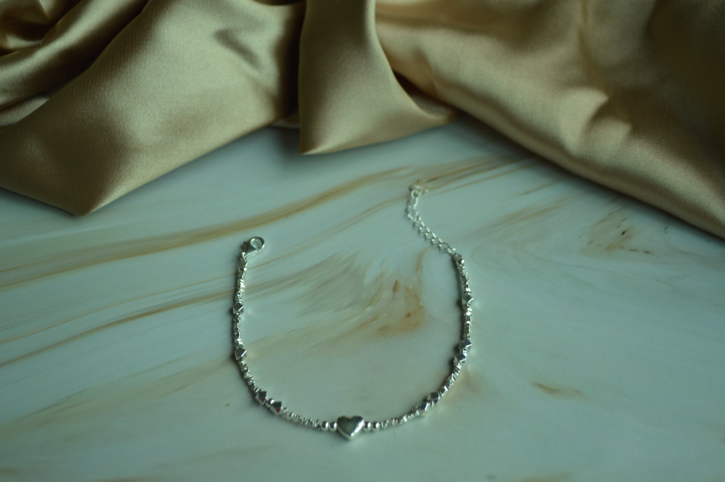 925 Silver Woven Chain Bracelet – Refined Texture, Timeless Appeal
