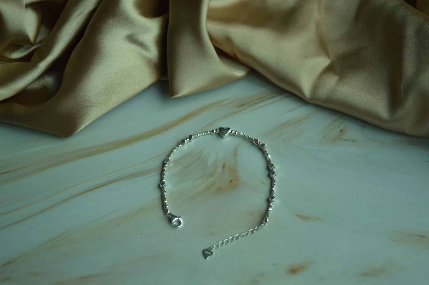 925 Silver Woven Chain Bracelet – Refined Texture, Timeless Appeal