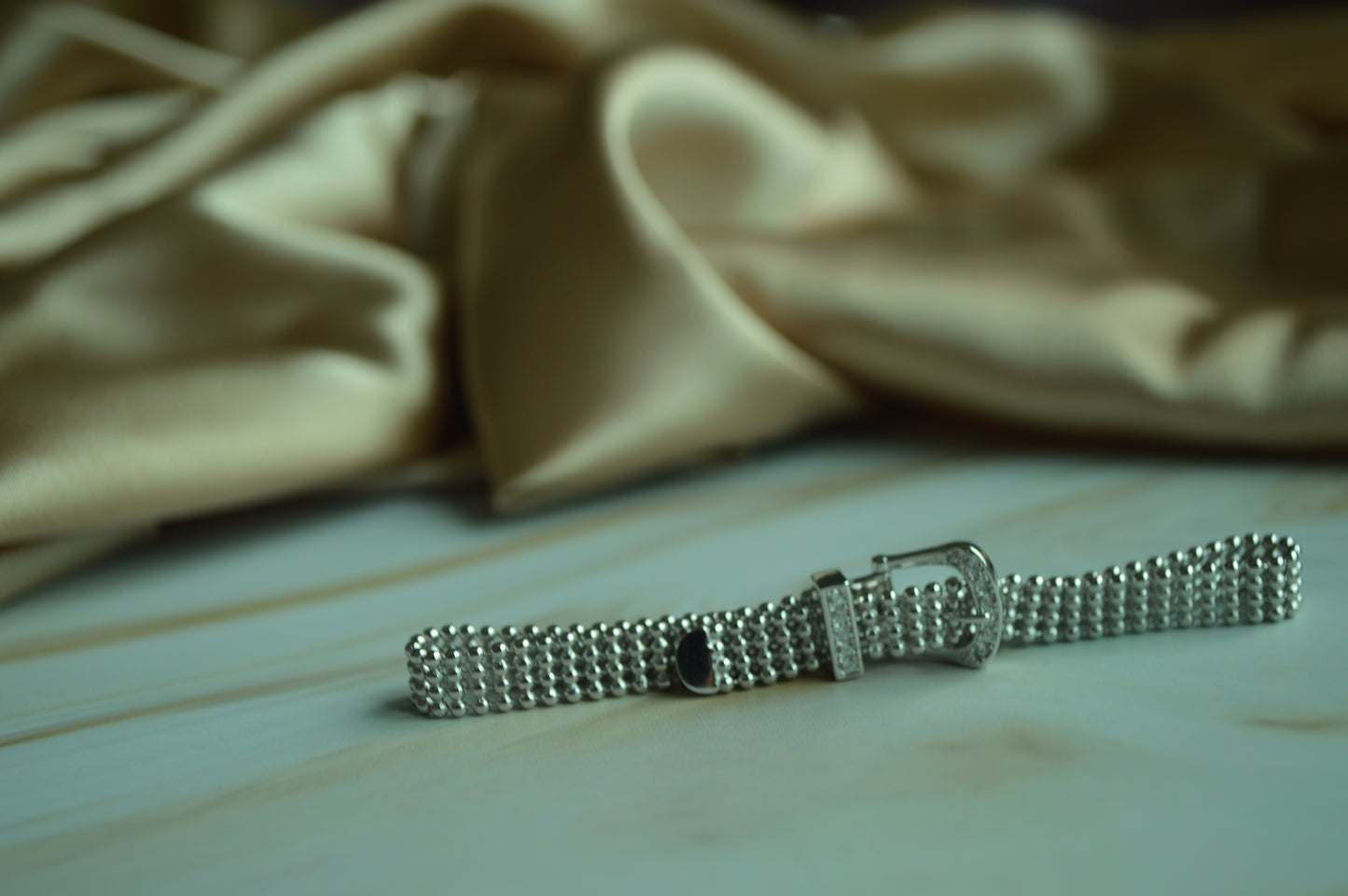 925 Silver Beaded Link Bracelet – Modern Elegance with a Luxe Touch