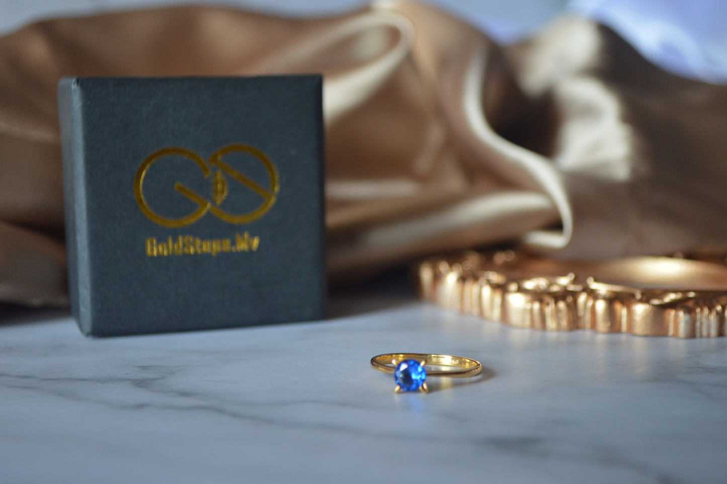 GS0543 18k original gold ring