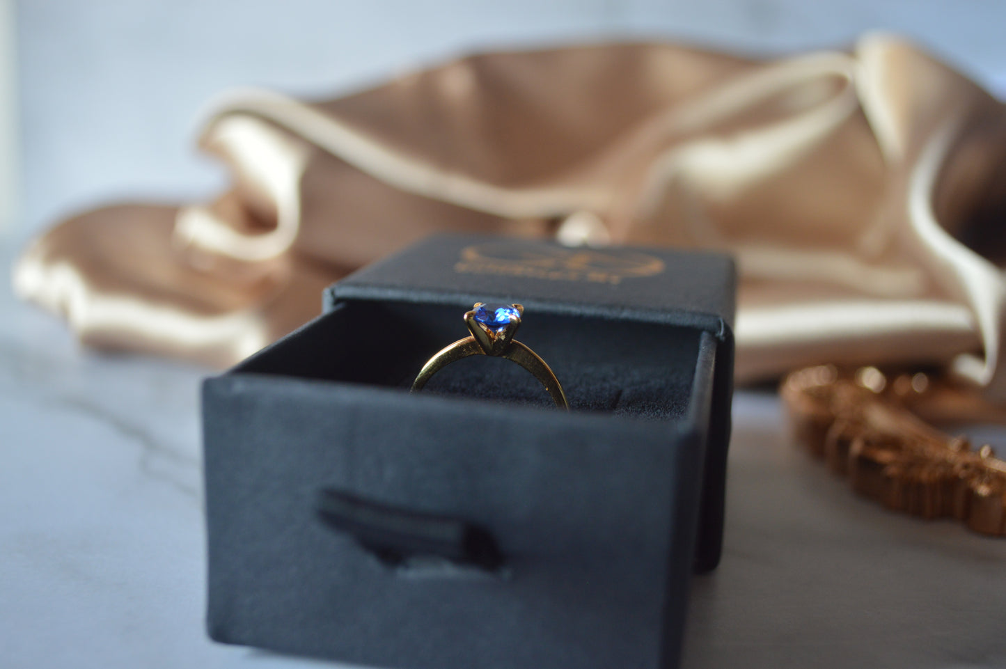 GS0543 18k original gold ring
