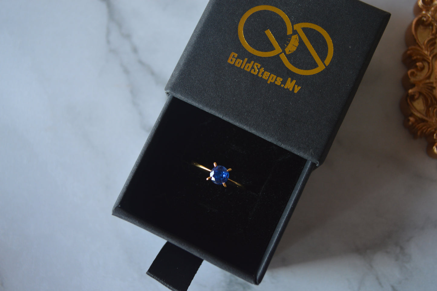 GS0543 18k original gold ring