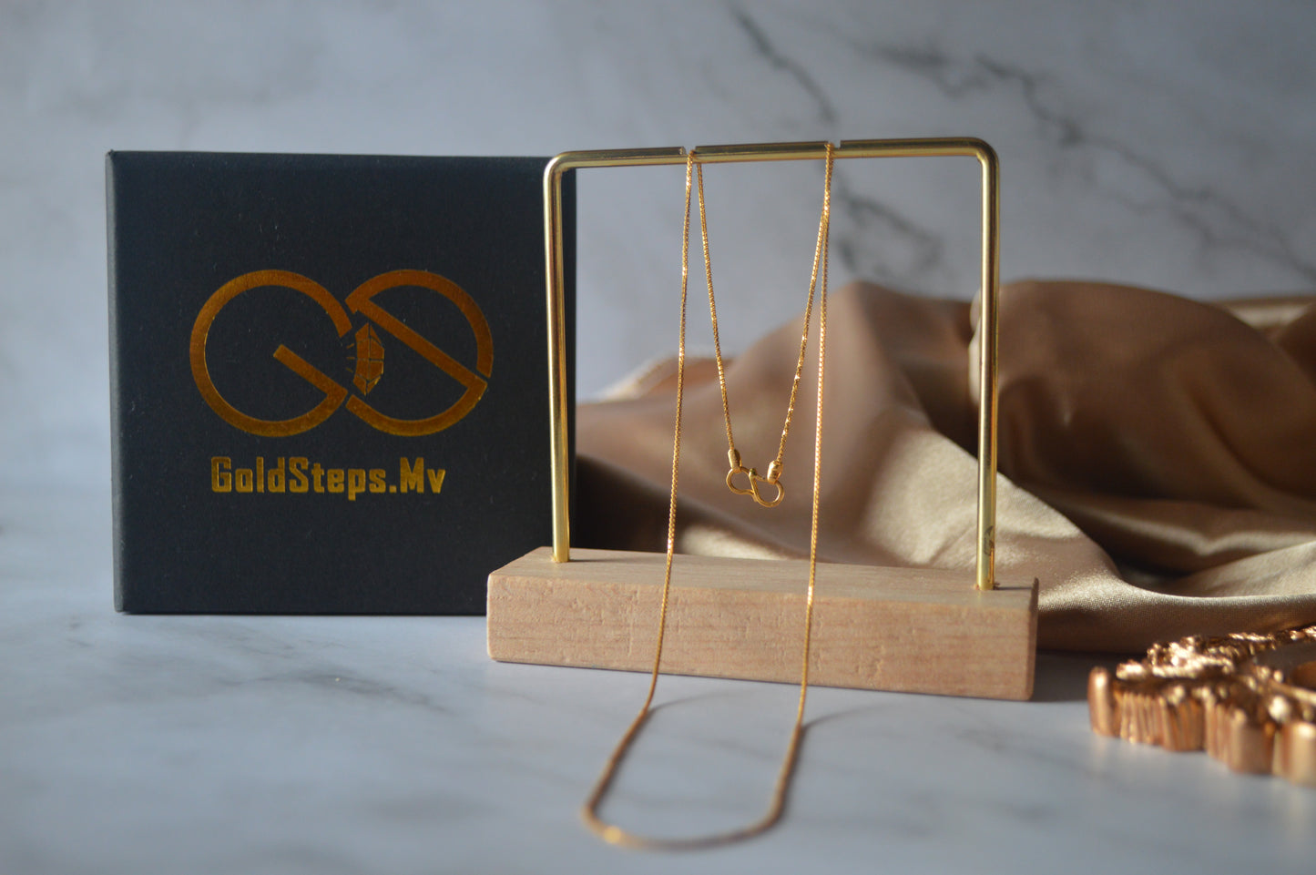 GS0550 22k original gold necklace