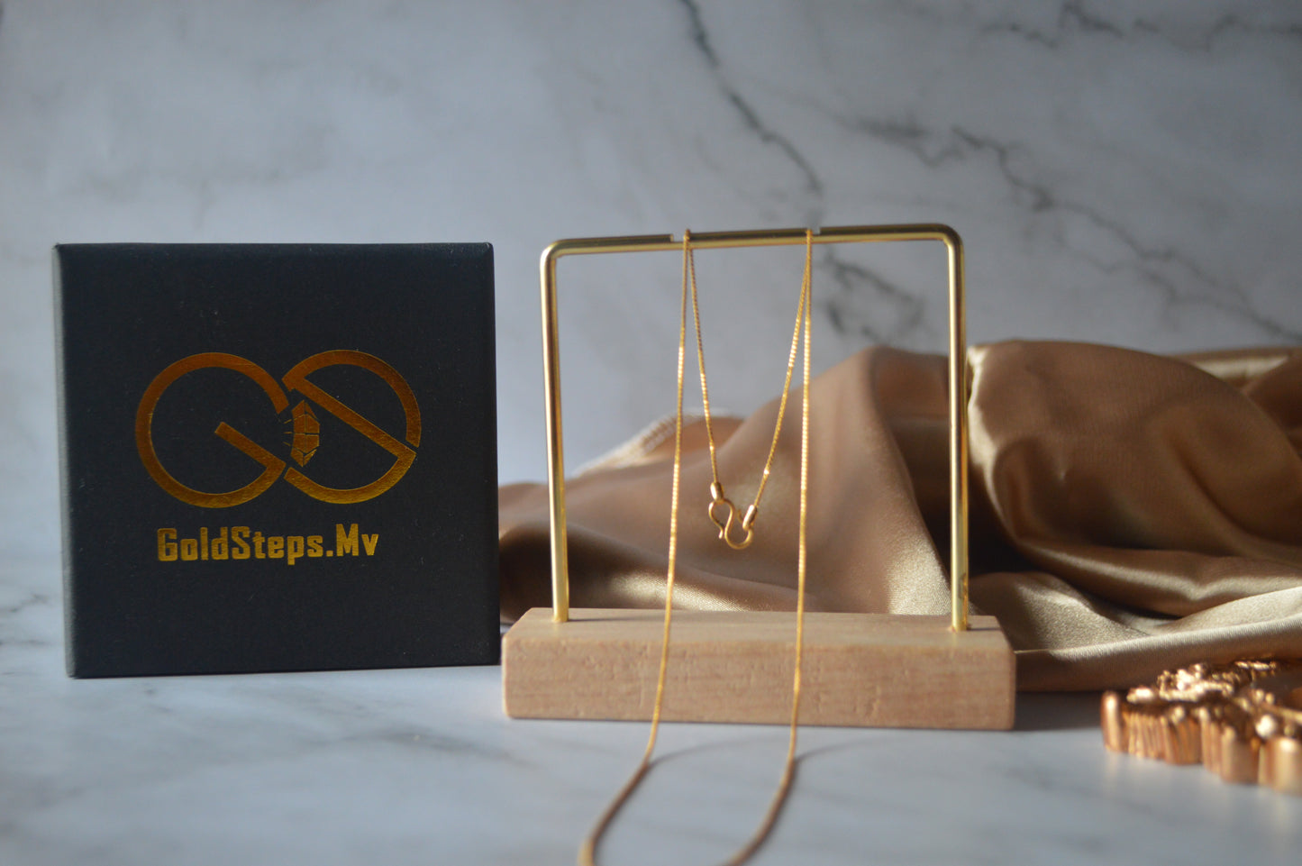 GS0550 22k original gold necklace
