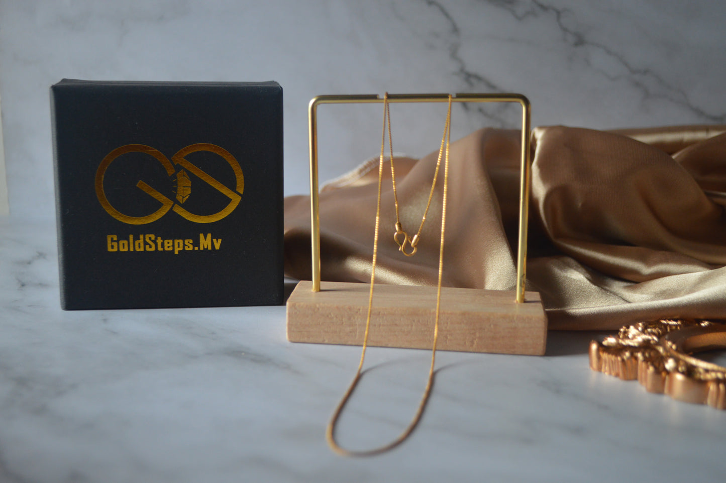 GS0550 22k original gold necklace