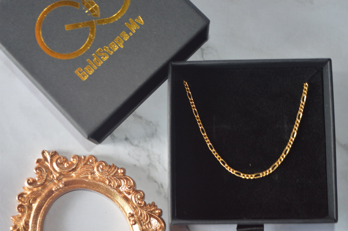 GS0137 chain design Bracelet 18k original gold