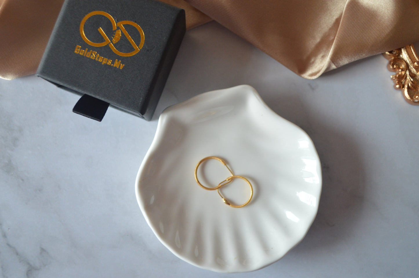 18k Original gold earring - maldives