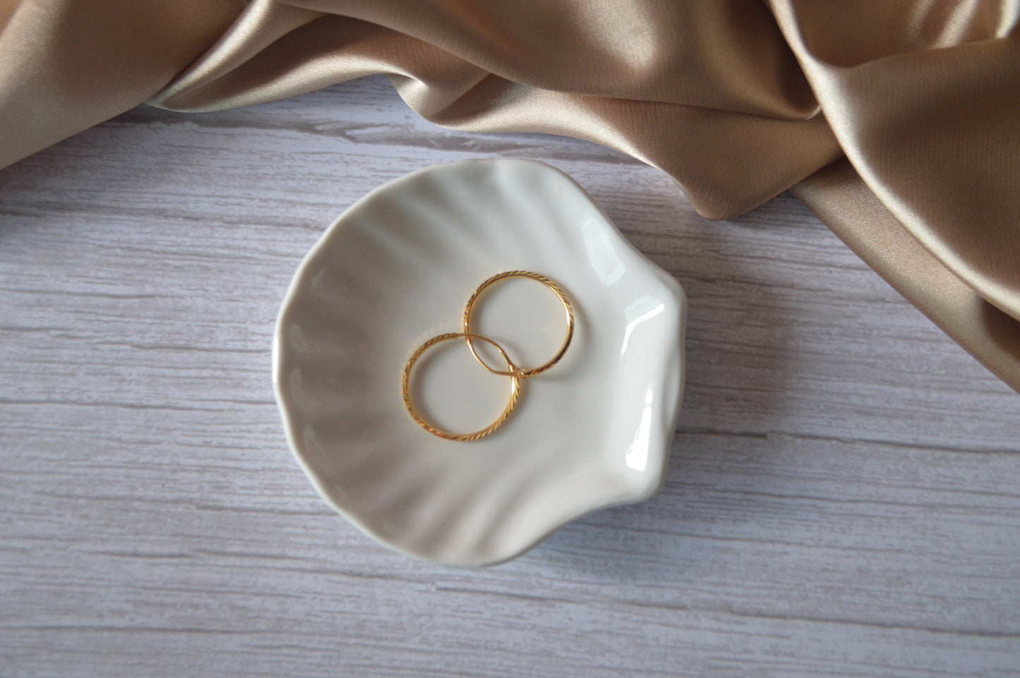 22k Solid Gold Hoop Earrings – 1.96 Grams
