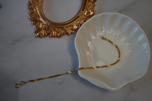 GS0459 18k original gold olhi design bracelet