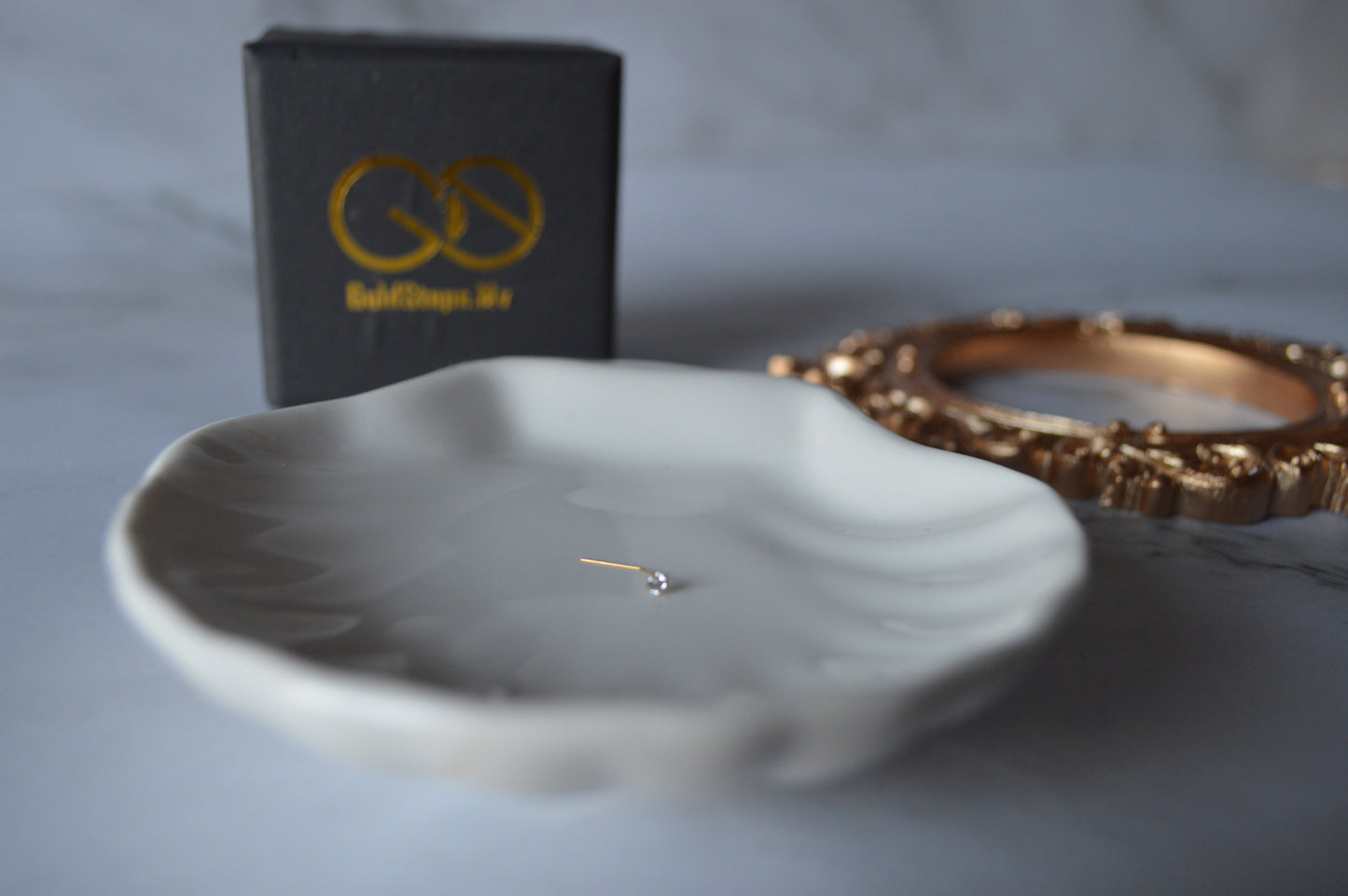 GS0521 gold nose pin