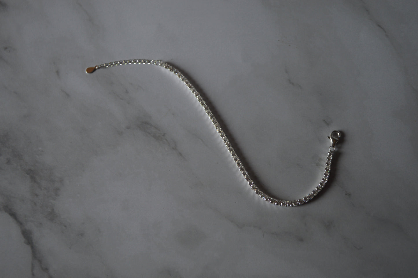 926 sterling silver cubic zirconia bracelet