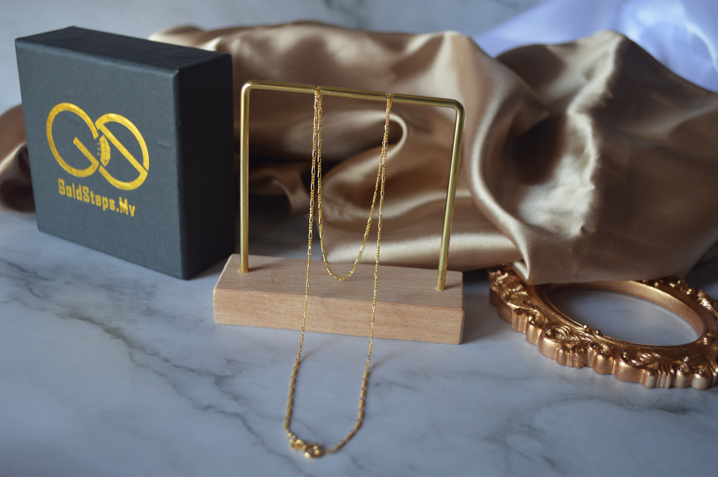GS0534 18k original gold chain desing necklace