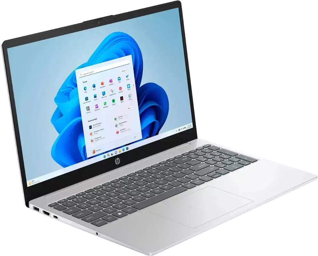 HP 15.6" Touchscreen Laptop – Intel Core i5-1235U, 8GB RAM, 512GB SSD, Silver, Windows 11