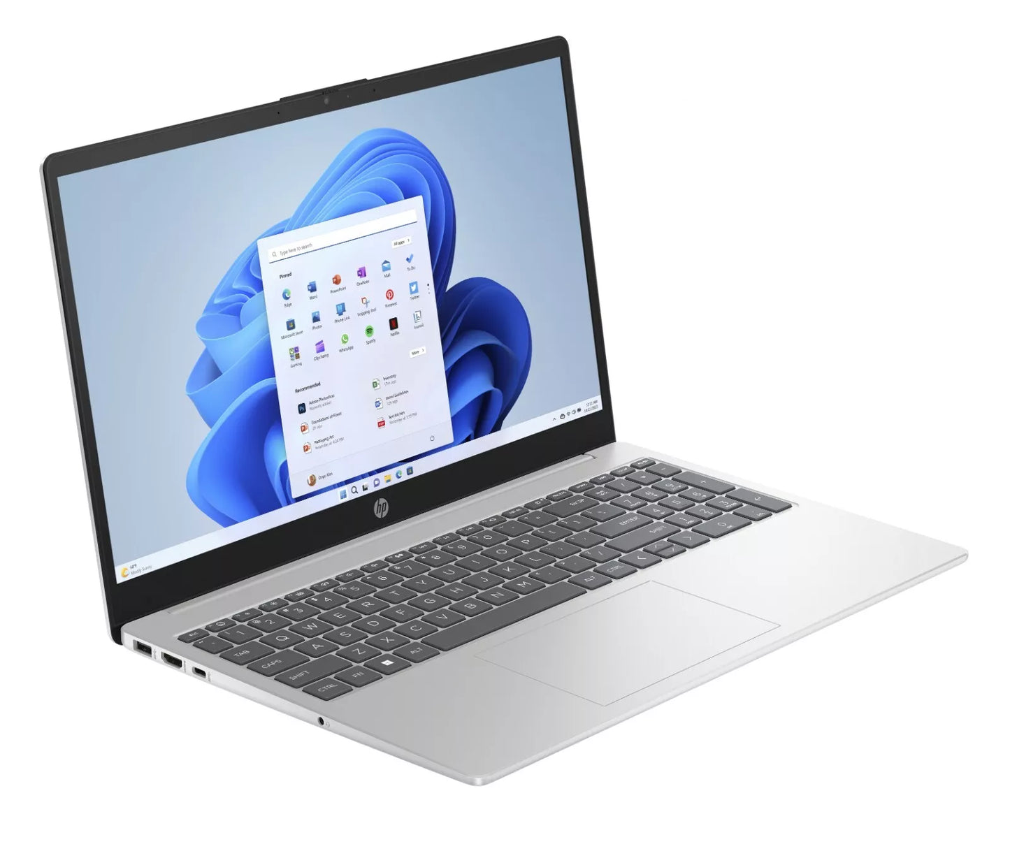 HP 15.6" FHD Notebook Intel i5-1235U 8GB RAM 512GB SSD Natural Silver