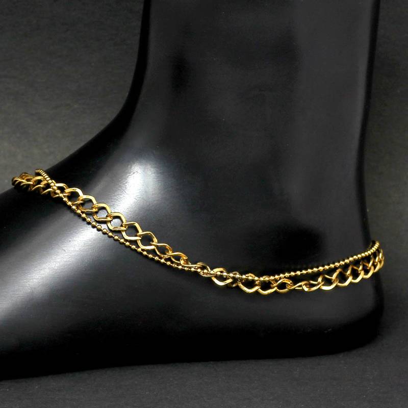 Gold Anklets