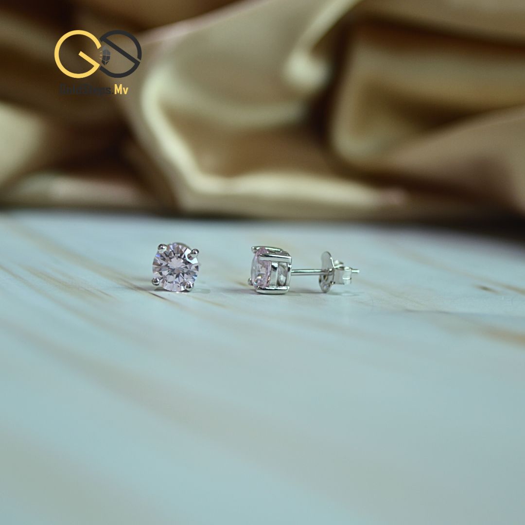 925 Silver Cubic Zirconia Studs
