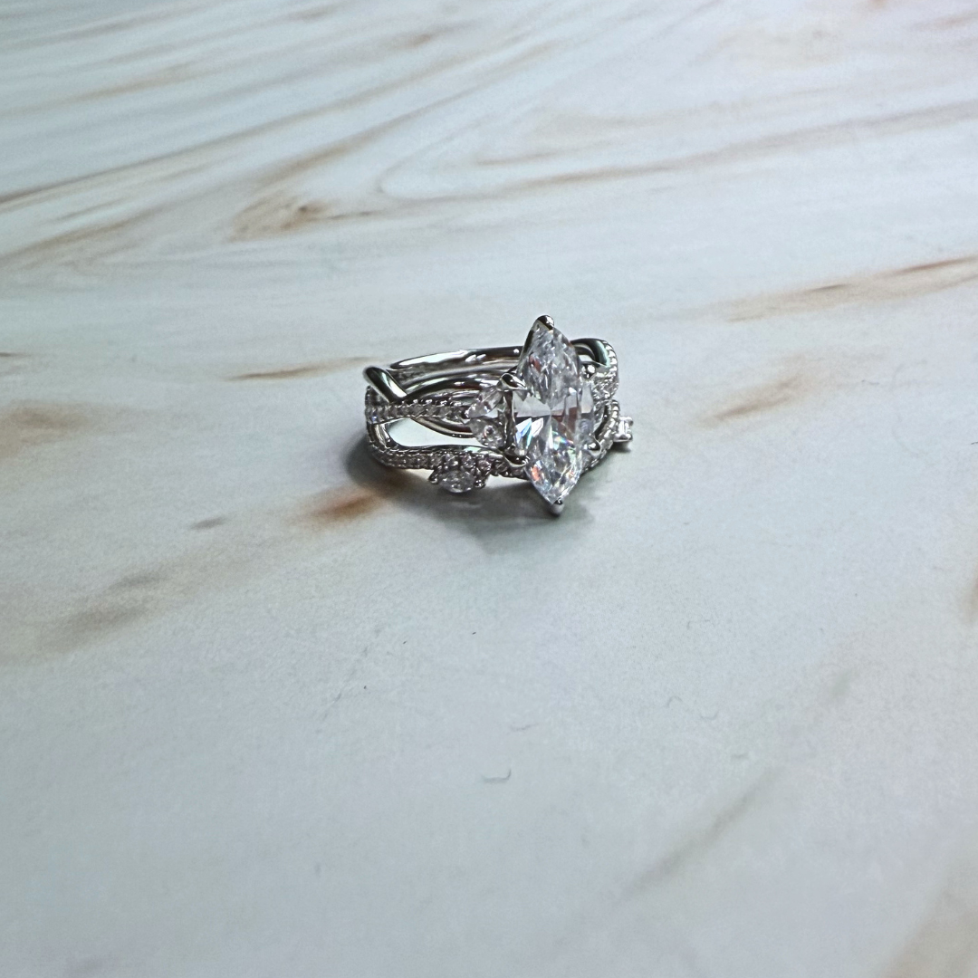 Eterna Marquise Ring silver 925