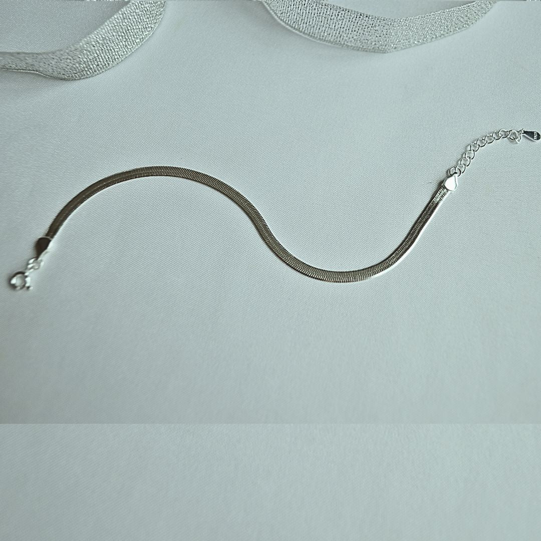 Silver 925 Snake Chain Bracelet