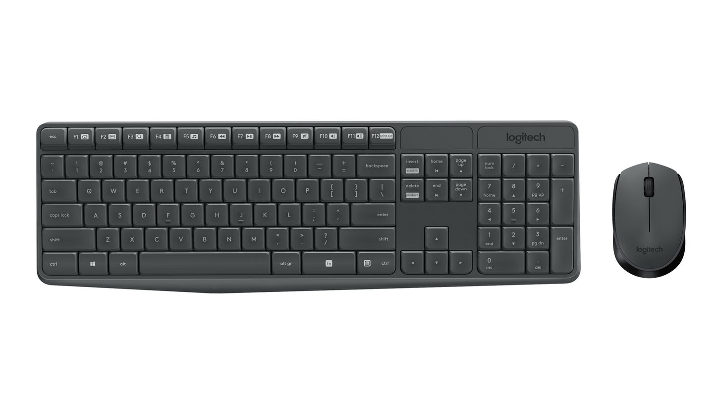 MK235 Wireless Keyboard and Mouse Combo