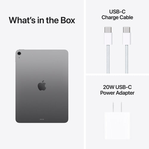 Apple iPad Air 11" M4 Chip Tablet, 12GB RAM, 128GB Storage, Wi‑Fi 7, Liquid Retina Display, iPadOS - Space Gray