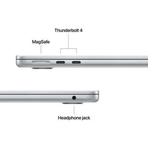 Apple MacBook Air 13.6" M5 Chip Laptop, 16GB Unified Memory, 512GB SSD, Liquid Retina Display, Wi‑Fi 7, macOS - Silve