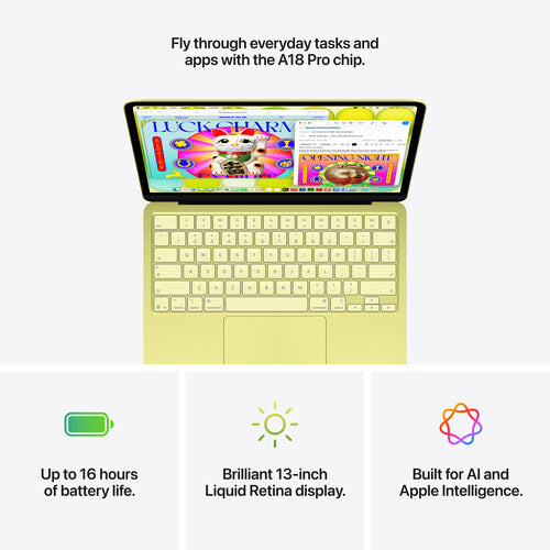 Apple MacBook Neo 13" Laptop (A18 Pro), 8GB RAM, 256GB SSD, Liquid Retina Display, Wi‑Fi 6E, macOS - Indigo