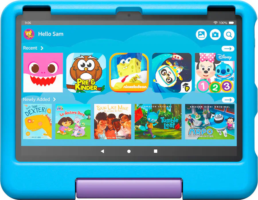 Amazon Fire HD 10 Kids Tablet , 10.1" Full HD Display, 32GB Storage, 3GB RAM, Wi‑Fi, Amazon Kids+, Blue