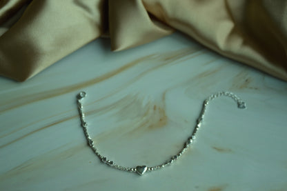 925 Silver Woven Chain Bracelet – Refined Texture, Timeless Appeal