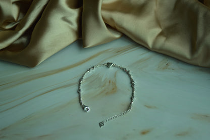 925 Silver Woven Chain Bracelet – Refined Texture, Timeless Appeal