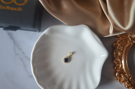 GS0307 18k original gold pendent