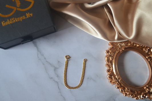GS0343 18k original gold kid braclet