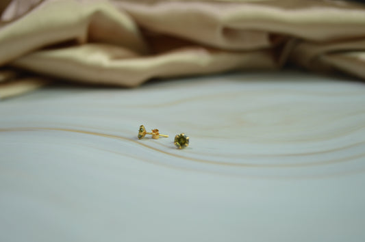 18K Gold Studs
