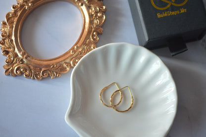 GS0420 18k classic hoop - 1.9cm diameter
