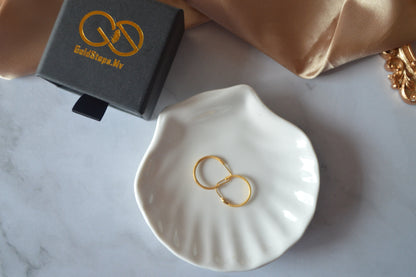 18k Original gold earring - maldives