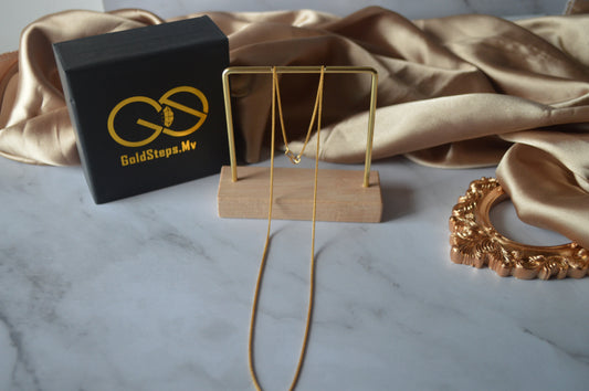 Original Gold necklace box design