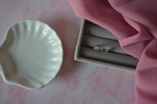 925 Sterling Silver Celtic Knot Eternity Band Ring