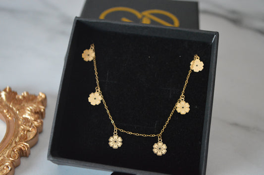 GS0437 original gold anklet