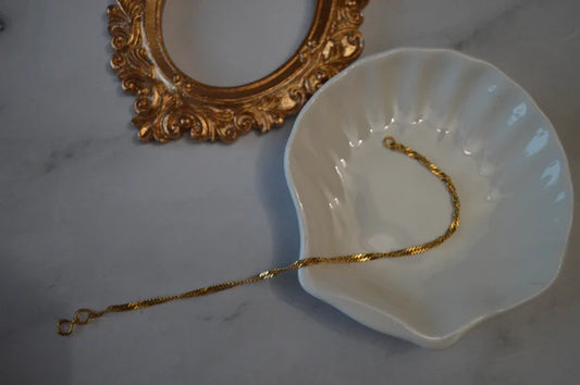 GS0459 18k original gold  olhi design bracelet