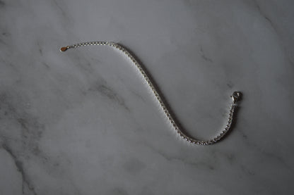 926 sterling silver cubic zirconia  bracelet