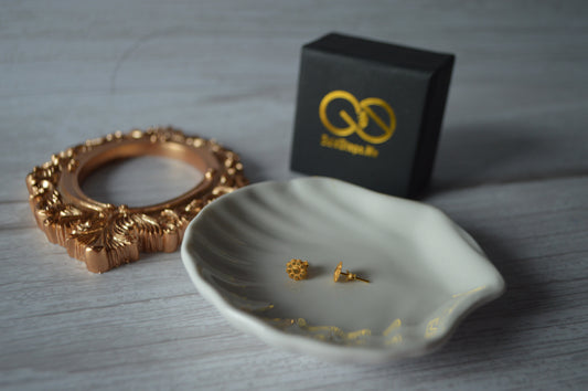 GS0498 gold Earring