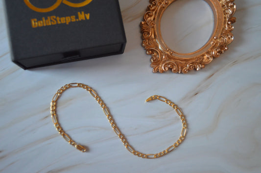 GS0510/GS0511 18k KSA CHAIN ANKLET 10.2 Inches