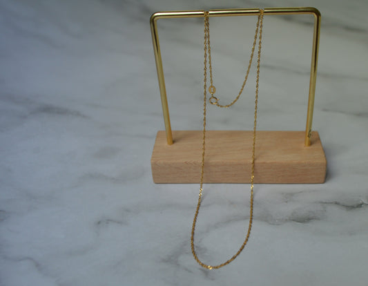 21k Solid Gold Olhi-Design Necklace – 1.58 Grams