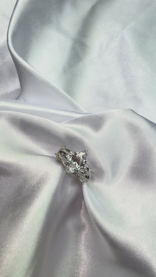 Eterna Marquise Ring silver 925