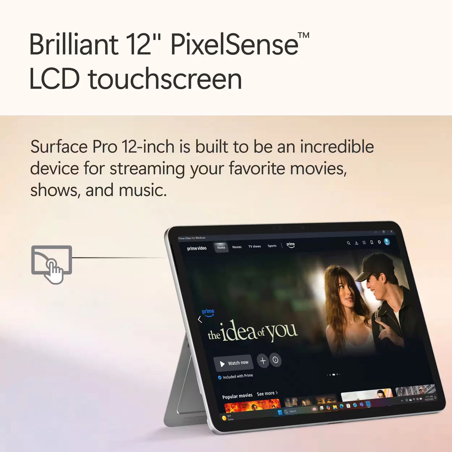 Microsoft - Surface Pro - Copilot+ PC - 12- Snapdragon X Plus 8 Core - 16GB RAM - 256GB UFS - Device + Keyboard Bundle - Platinum