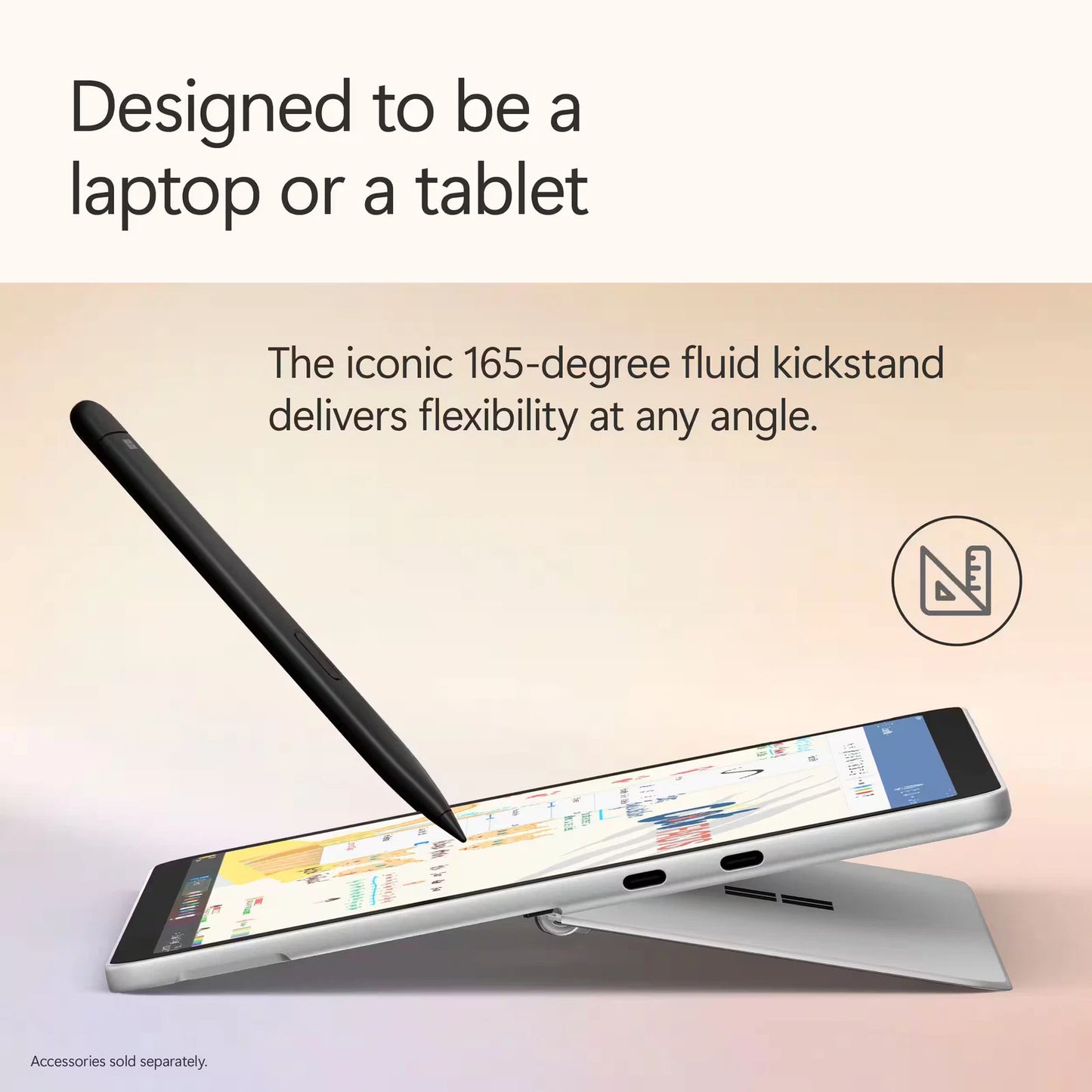 Microsoft - Surface Pro - Copilot+ PC - 12- Snapdragon X Plus 8 Core - 16GB RAM - 256GB UFS - Device + Keyboard Bundle - Platinum