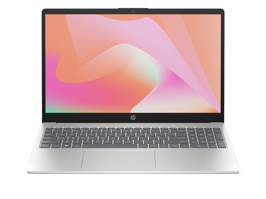 HP Laptop 15.6" – Intel® Core™ i5-1334U, 8GB RAM, 256GB SSD, Windows 11 Home – Natural Silver